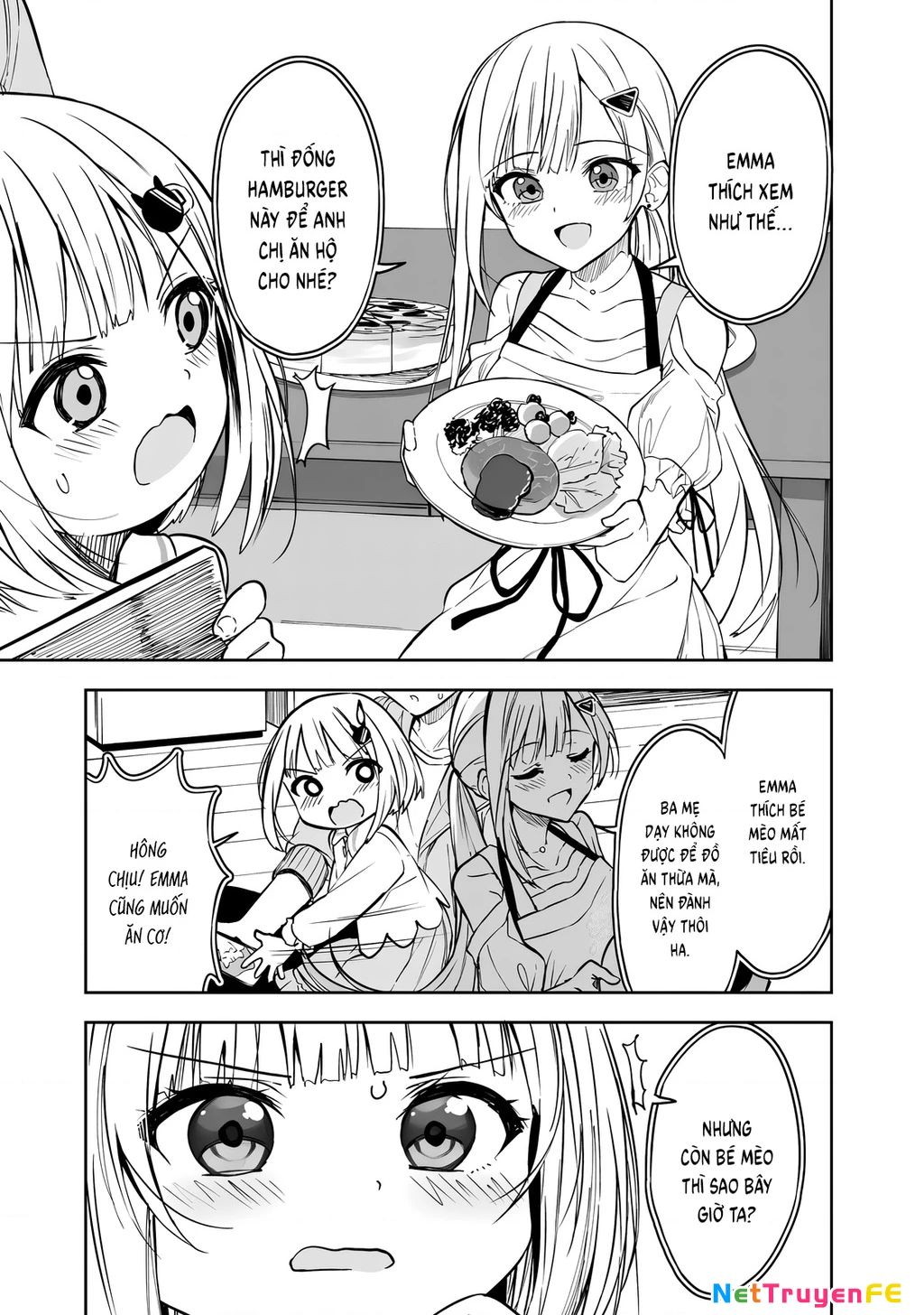 Sau khi tình cờ giúp đỡ một bé gái lạc đường, nàng mỹ nữ du học sinh thường xuyên lui tới căn hộ của tôi Chapter 8 - Trang 3