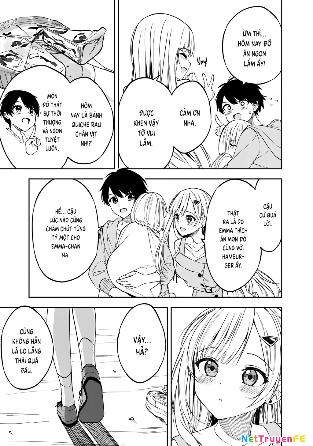 Sau khi tình cờ giúp đỡ một bé gái lạc đường, nàng mỹ nữ du học sinh thường xuyên lui tới căn hộ của tôi Chapter 8 - Trang 3