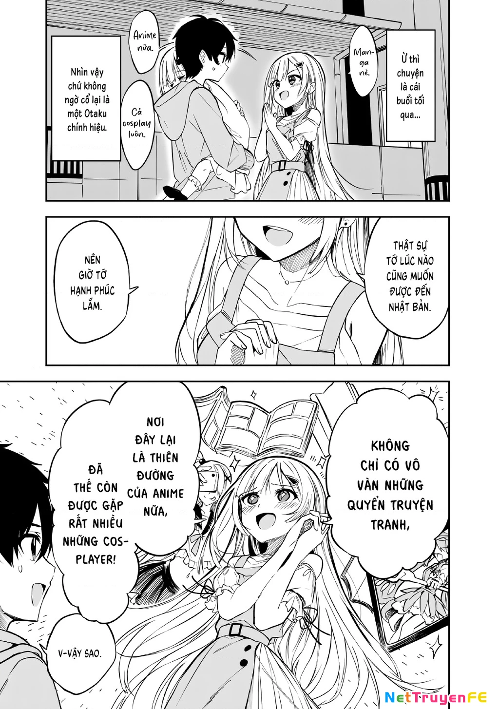 Sau khi tình cờ giúp đỡ một bé gái lạc đường, nàng mỹ nữ du học sinh thường xuyên lui tới căn hộ của tôi Chapter 9 - Trang 3