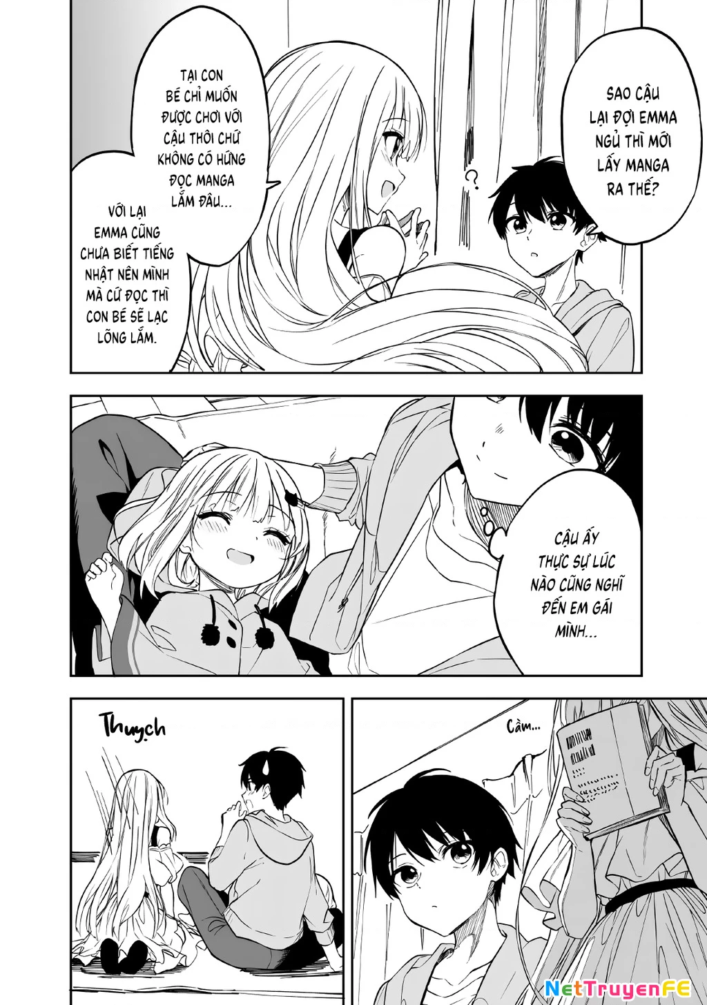 Sau khi tình cờ giúp đỡ một bé gái lạc đường, nàng mỹ nữ du học sinh thường xuyên lui tới căn hộ của tôi Chapter 9 - Trang 3