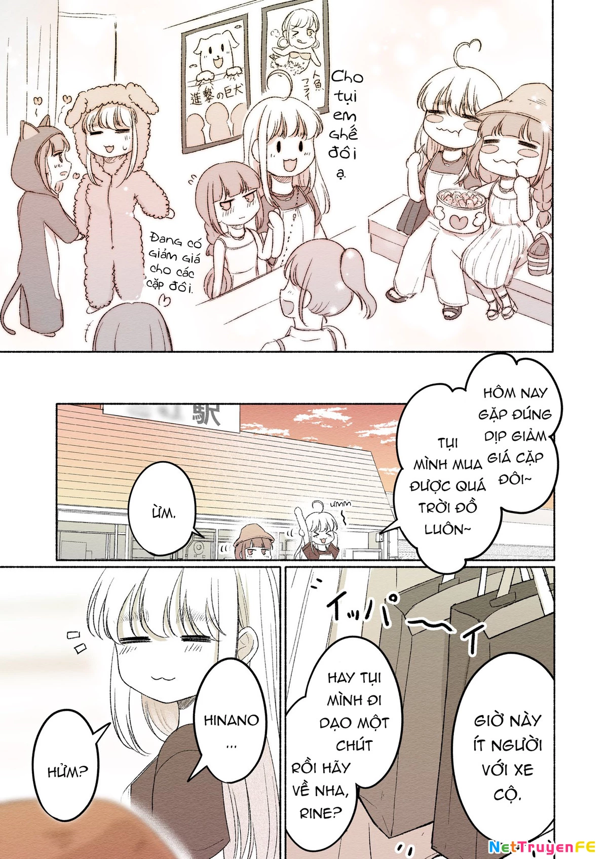 Rine và Hinano Chapter 8 - Trang 2