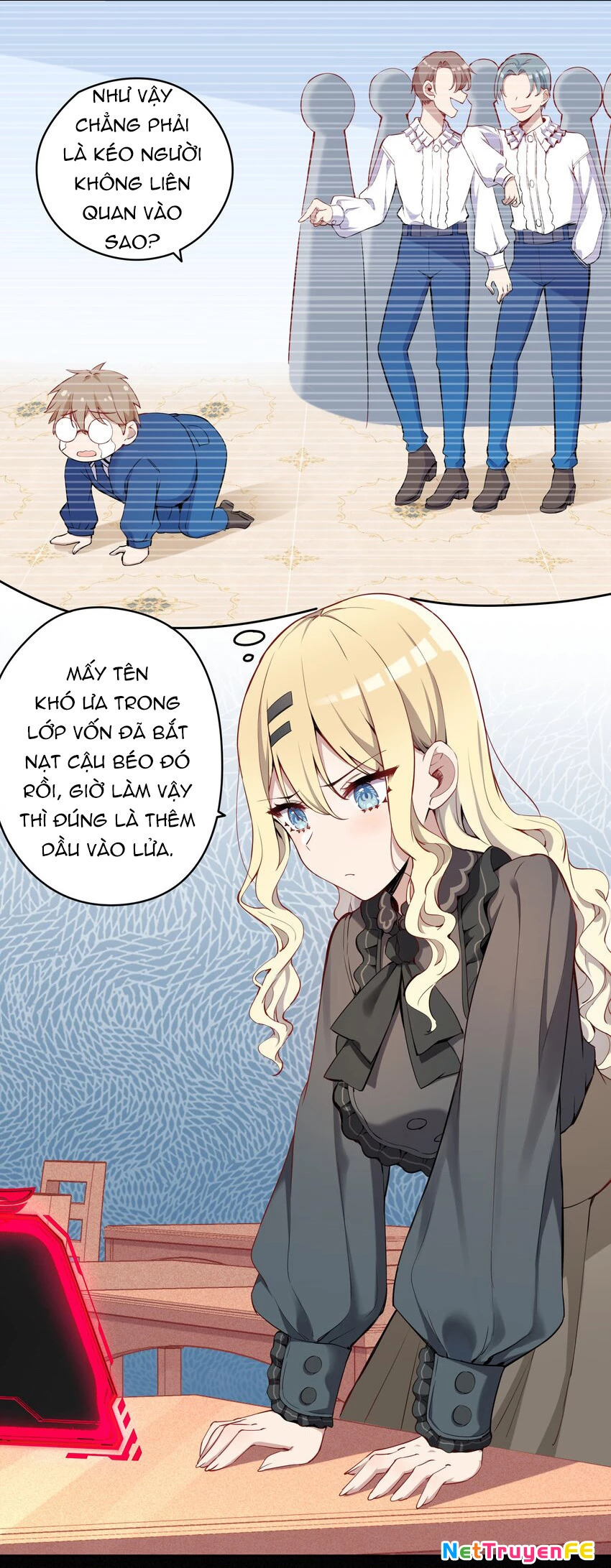 Bắt nạt mình đi mà, nữ phản diện ơi! Chapter 3 - Trang 2