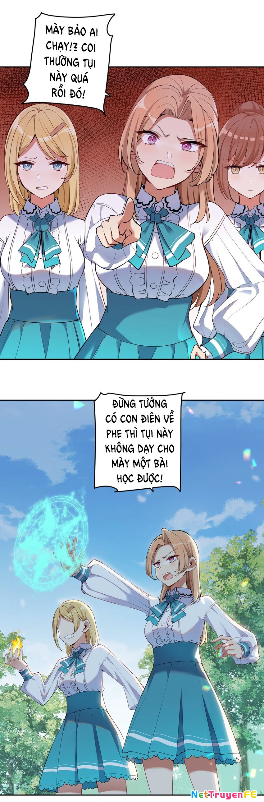 Bắt nạt mình đi mà, nữ phản diện ơi! Chapter 4 - Trang 2