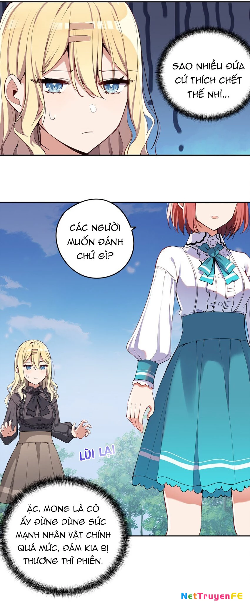 Bắt nạt mình đi mà, nữ phản diện ơi! Chapter 4 - Trang 2