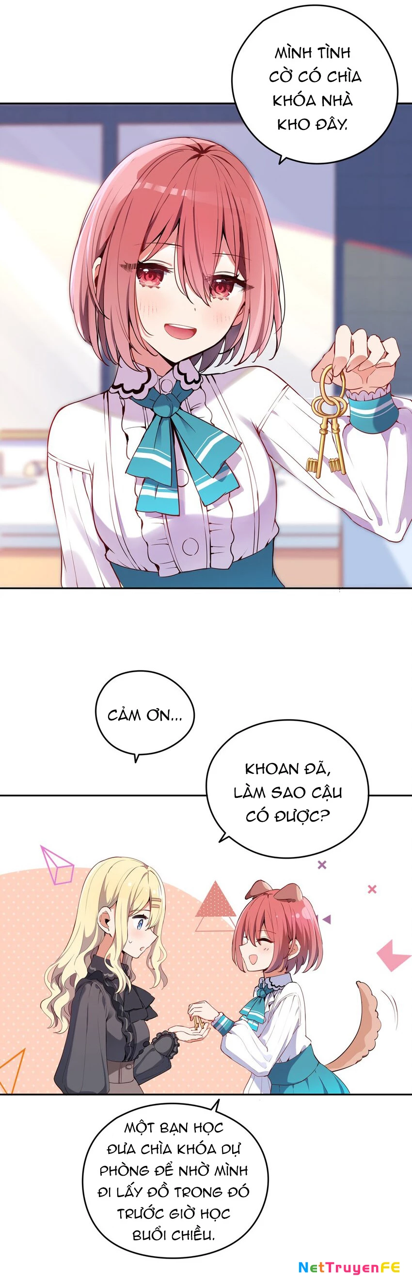 Bắt nạt mình đi mà, nữ phản diện ơi! Chapter 5 - Trang 2