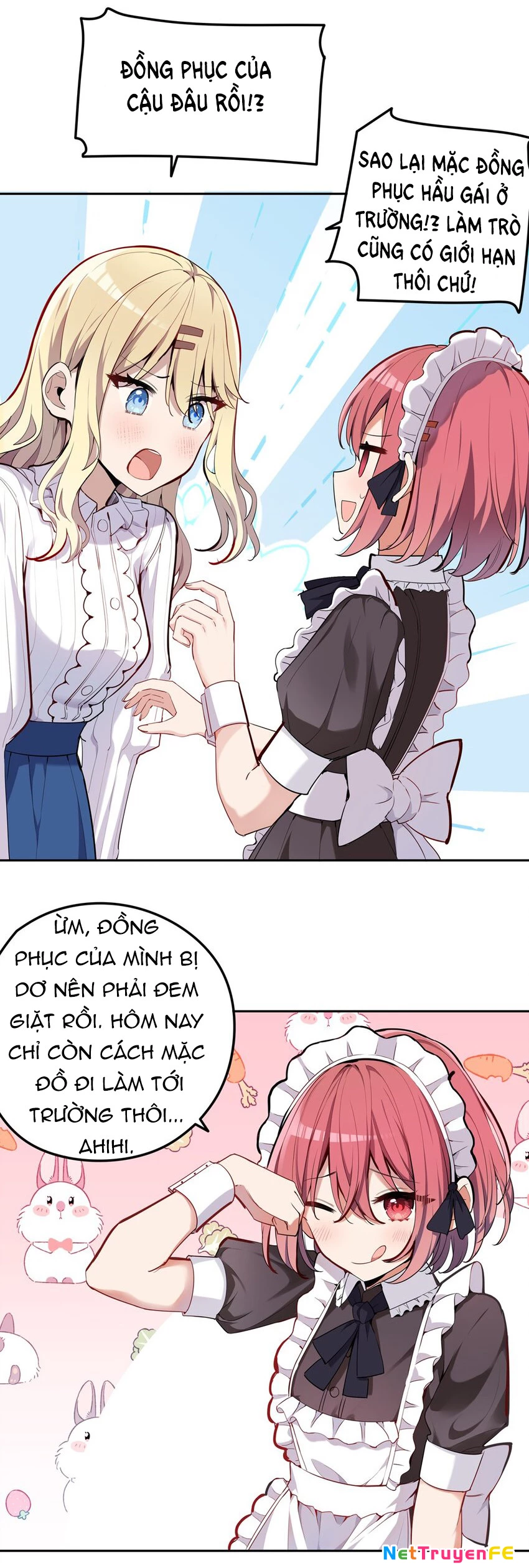 Bắt nạt mình đi mà, nữ phản diện ơi! Chapter 6 - Trang 2