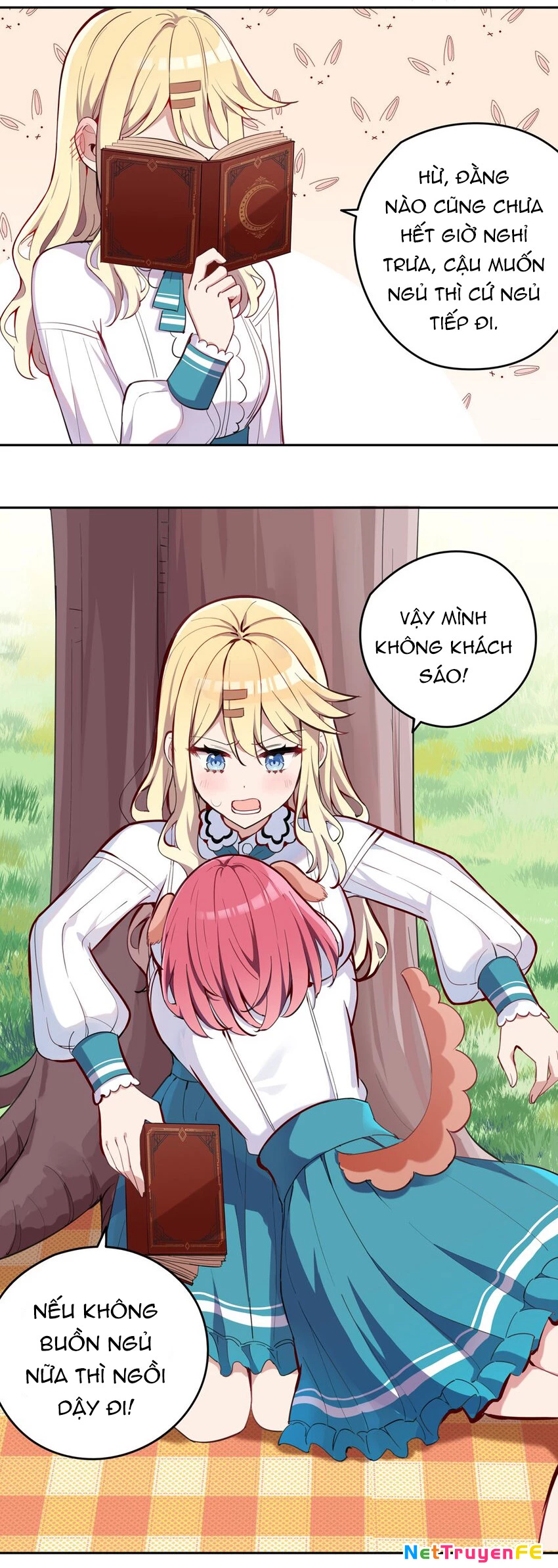 Bắt nạt mình đi mà, nữ phản diện ơi! Chapter 12 - Trang 2