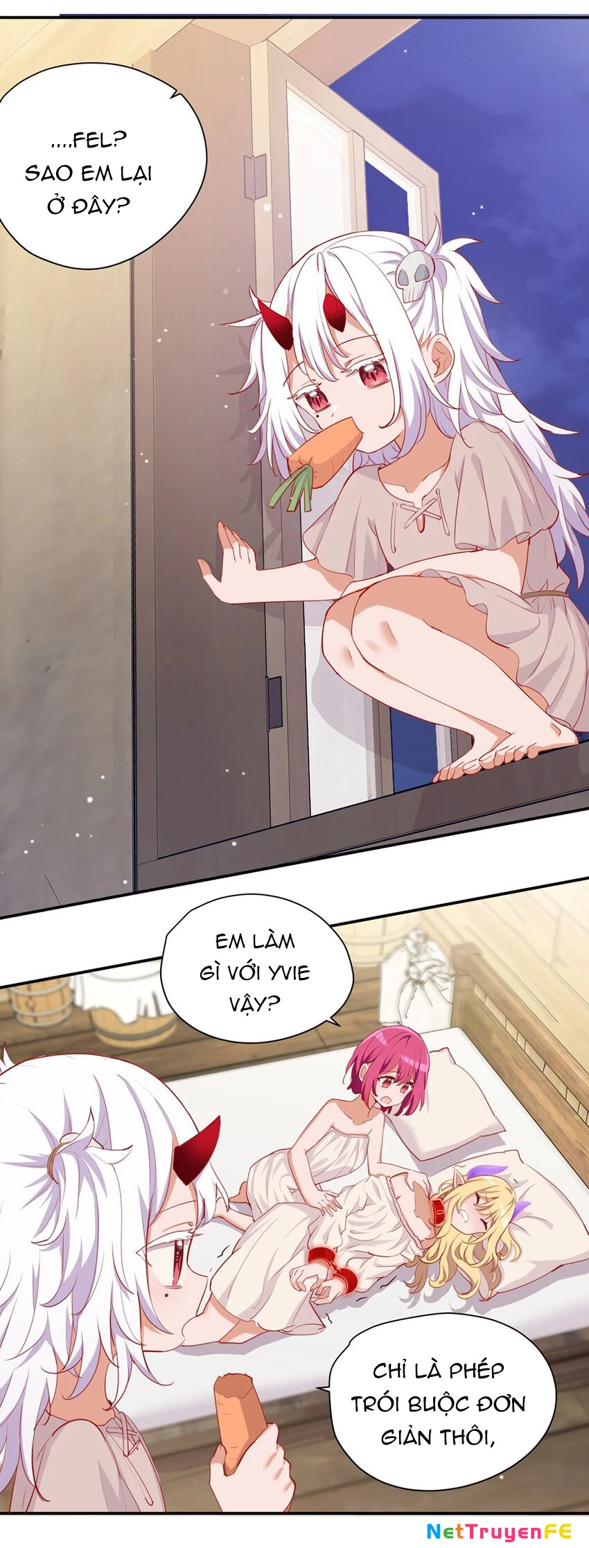 Bắt nạt mình đi mà, nữ phản diện ơi! Chapter 49 - Trang 2