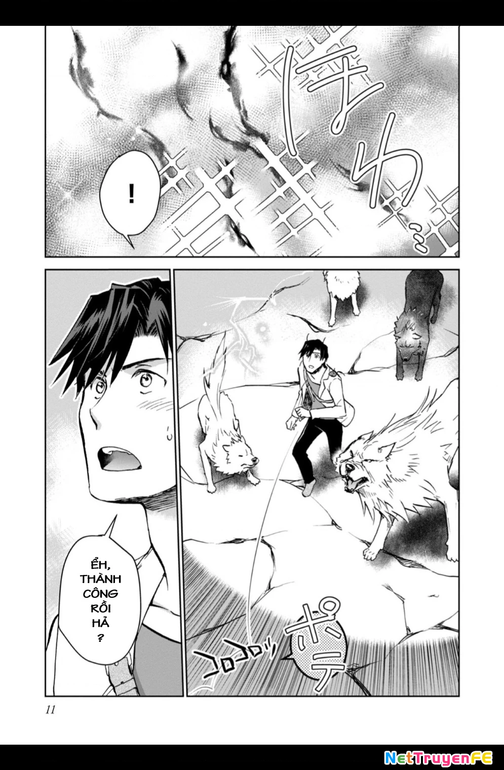 Isekai Ni Otosaretara... Jouka Wa Kihon! - Rơi Vào Dị Giới, Tôi Chủ Yếu Đi Thanh Tẩy! Chapter 5 - Trang 2