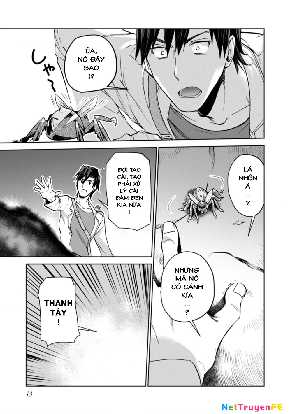 Isekai Ni Otosaretara... Jouka Wa Kihon! - Rơi Vào Dị Giới, Tôi Chủ Yếu Đi Thanh Tẩy! Chapter 5 - Trang 2