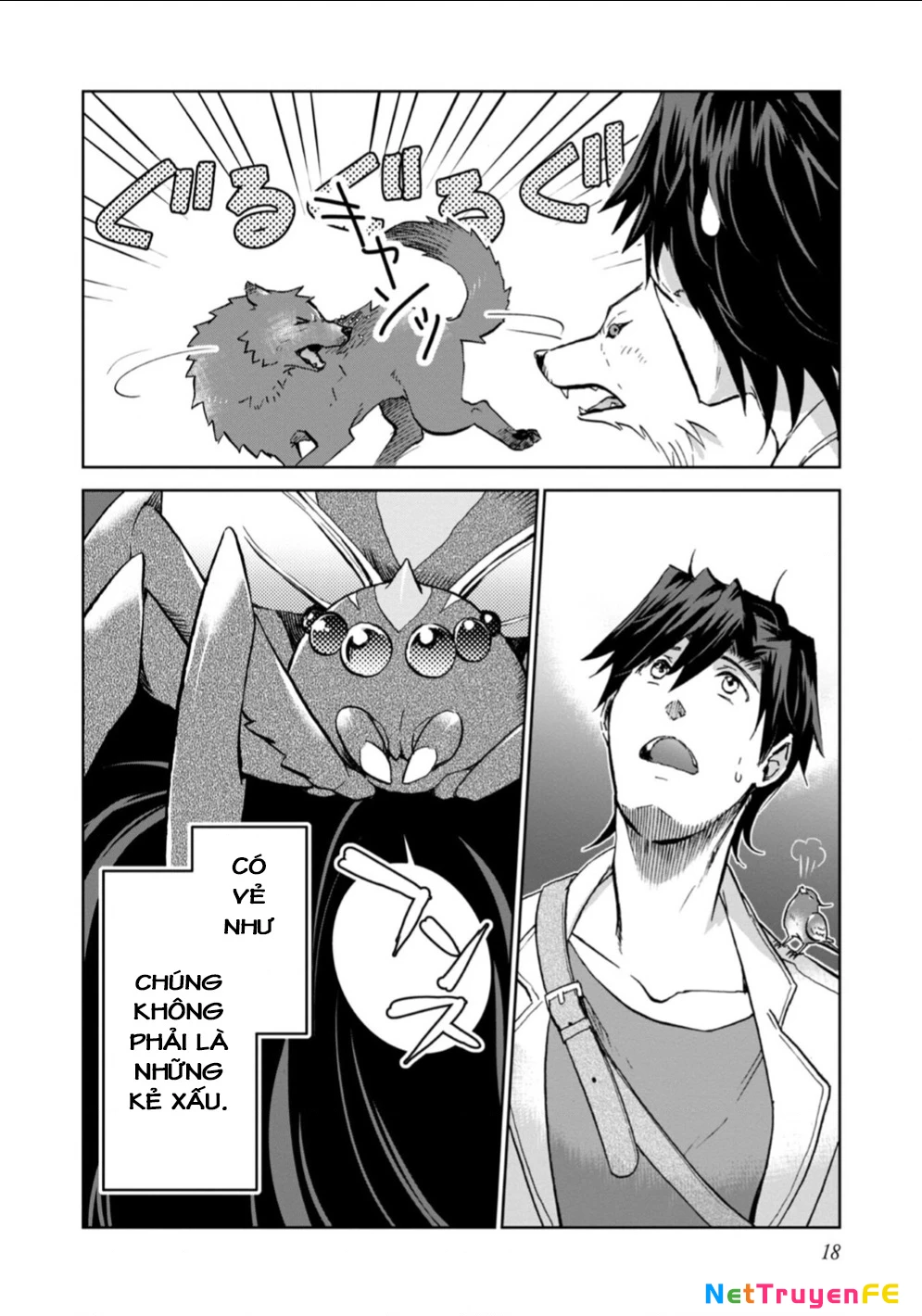 Isekai Ni Otosaretara... Jouka Wa Kihon! - Rơi Vào Dị Giới, Tôi Chủ Yếu Đi Thanh Tẩy! Chapter 5 - Trang 2