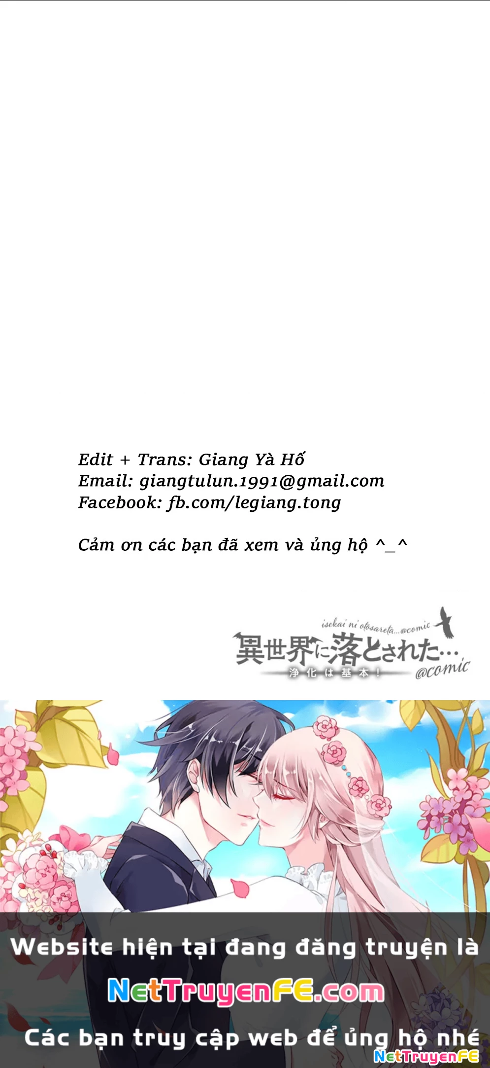 Isekai Ni Otosaretara... Jouka Wa Kihon! - Rơi Vào Dị Giới, Tôi Chủ Yếu Đi Thanh Tẩy! Chapter 5 - Trang 2