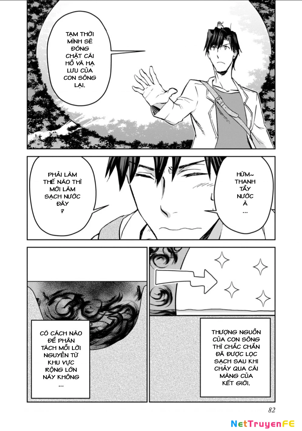 Isekai Ni Otosaretara... Jouka Wa Kihon! - Rơi Vào Dị Giới, Tôi Chủ Yếu Đi Thanh Tẩy! Chapter 7 - Trang 2