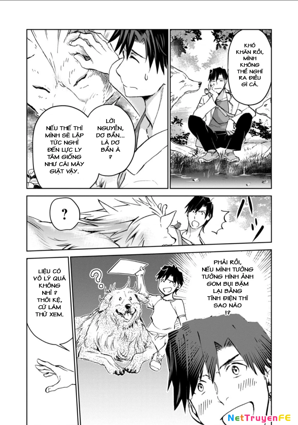 Isekai Ni Otosaretara... Jouka Wa Kihon! - Rơi Vào Dị Giới, Tôi Chủ Yếu Đi Thanh Tẩy! Chapter 7 - Trang 2