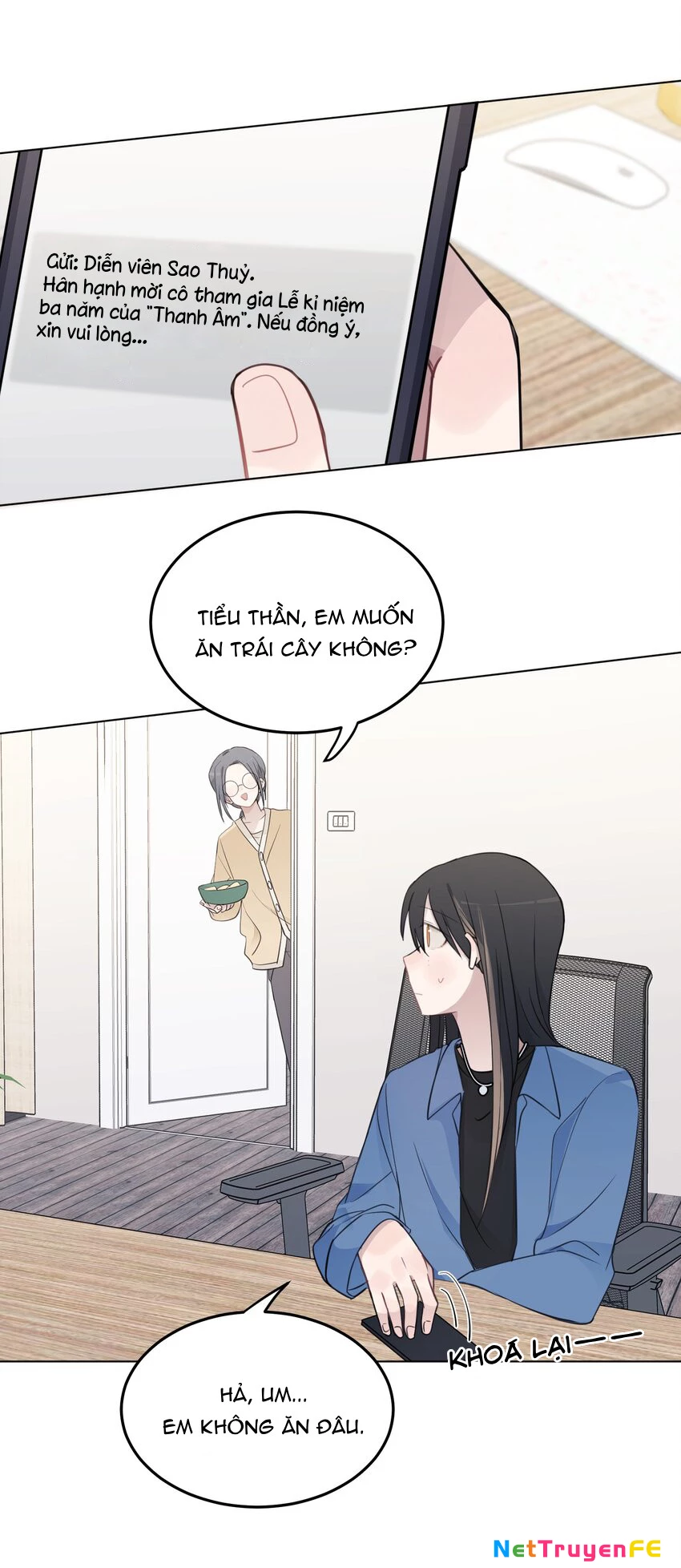 Lắng nghe những vì sao Chapter 40 - Trang 2