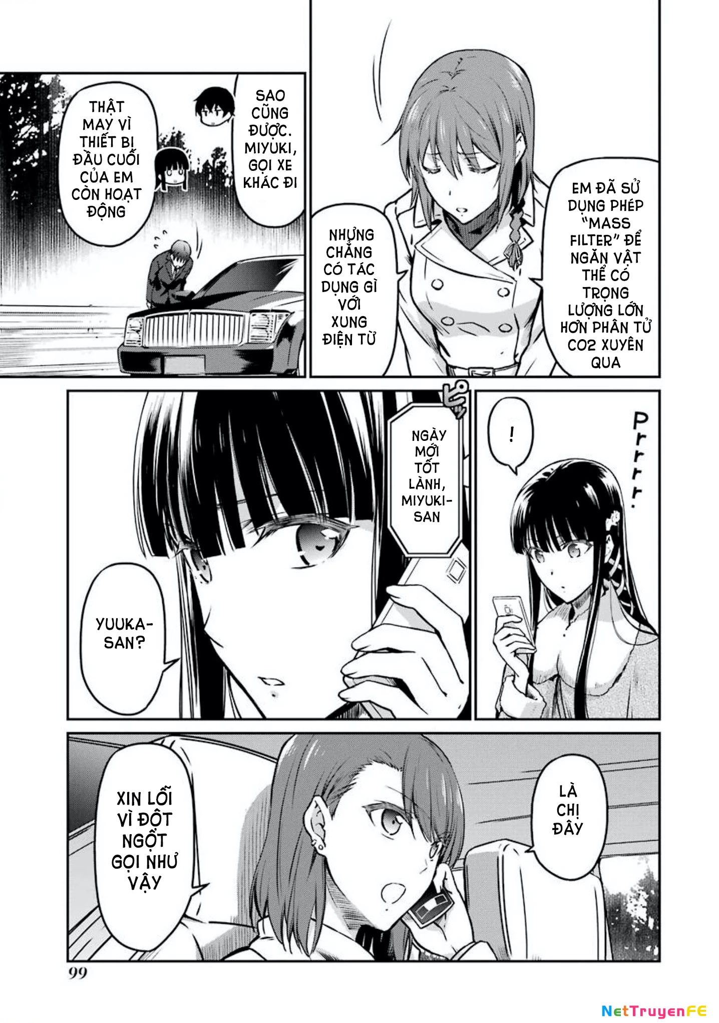 Mahouka Koukou No Rettousei - Yotsuba Keishou-Hen Chapter 5 - Trang 2