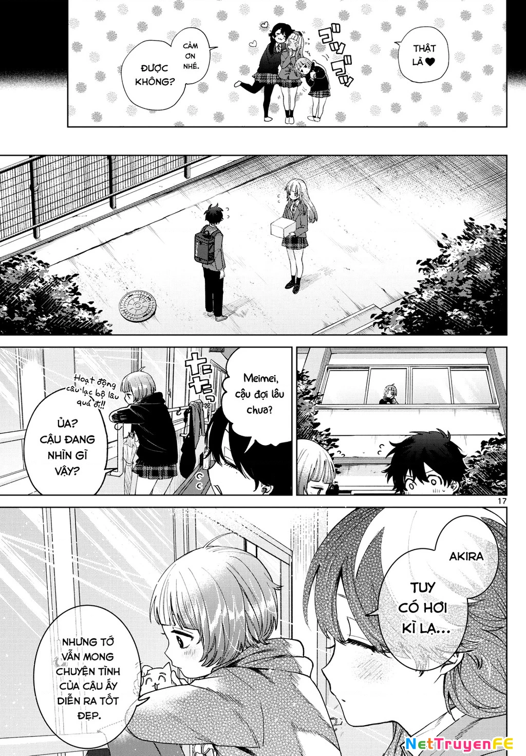 Mối tình đầu đầy trắc trở của Momose Akira Chapter 14 - Trang 3