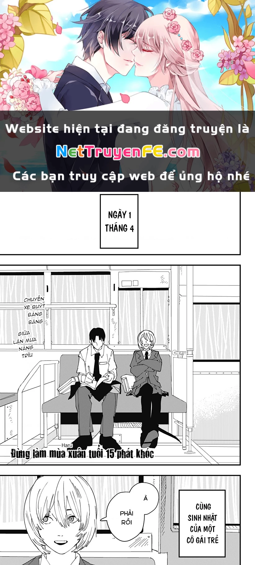 Đừng làm mùa xuân tuổi 15 phát khóc Oneshot - Trang 2