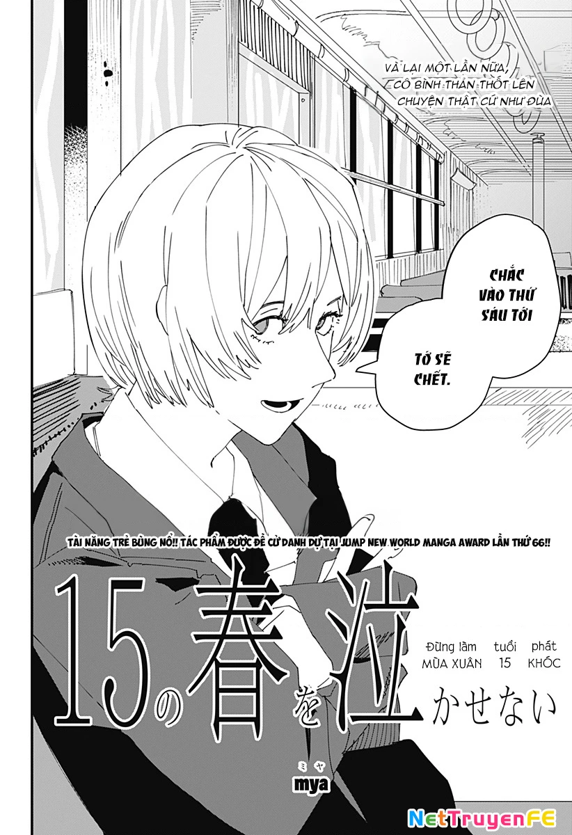 Đừng làm mùa xuân tuổi 15 phát khóc Oneshot - Trang 2