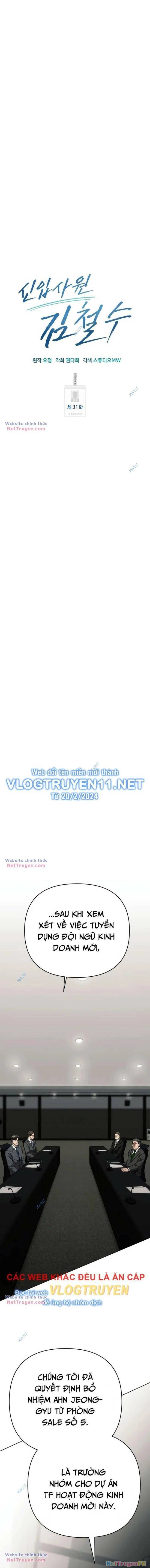 Nhân Viên Thực Tập Kim Cheolsu Chapter 31 - Trang 3