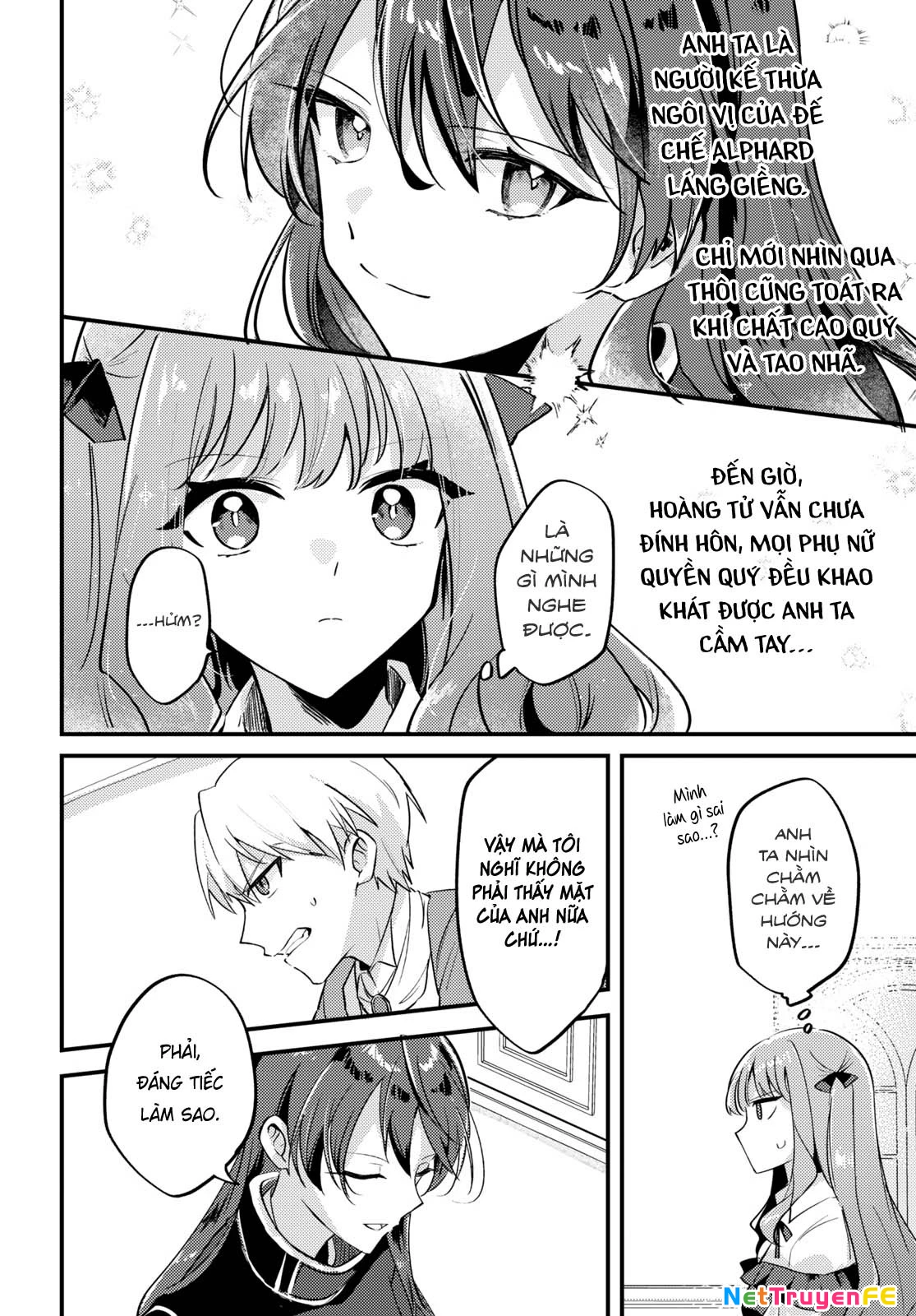 Cuộc đính hôn giữa Nàng phù thủy bị ghét bỏ và Cô công chúa giả nam Chapter 1 - Trang 2