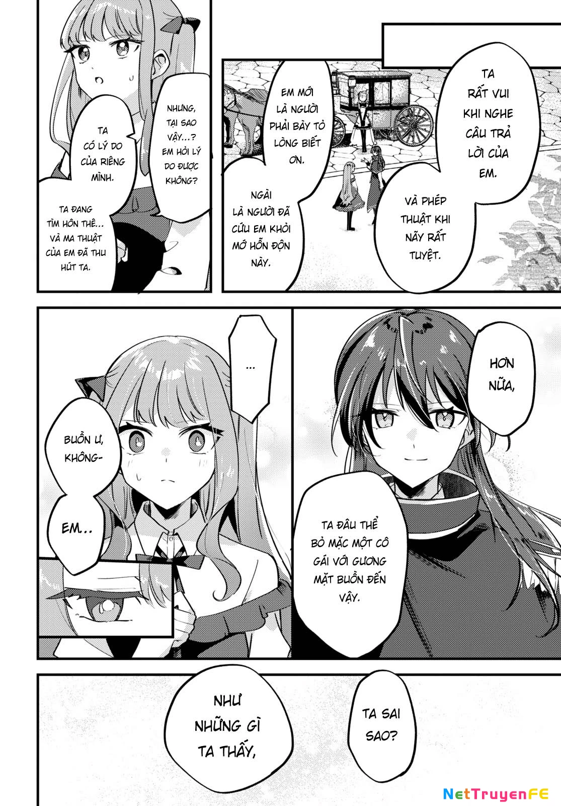 Cuộc đính hôn giữa Nàng phù thủy bị ghét bỏ và Cô công chúa giả nam Chapter 1 - Trang 2