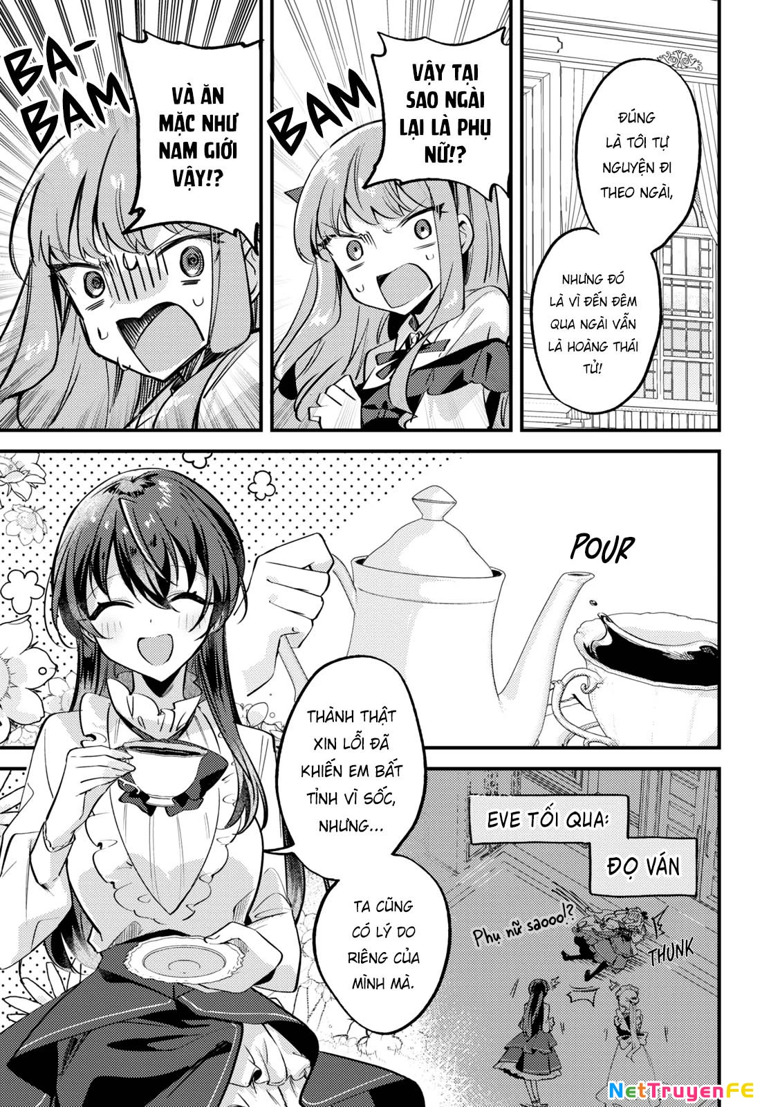 Cuộc đính hôn giữa Nàng phù thủy bị ghét bỏ và Cô công chúa giả nam Chapter 2 - Trang 2