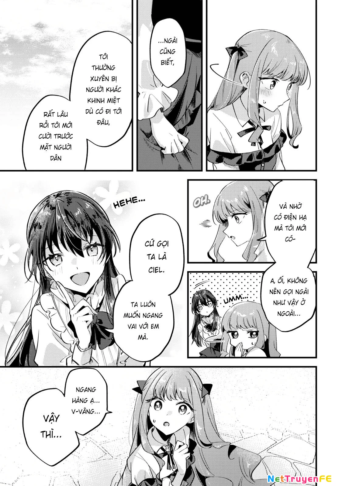 Cuộc đính hôn giữa Nàng phù thủy bị ghét bỏ và Cô công chúa giả nam Chapter 2 - Trang 2