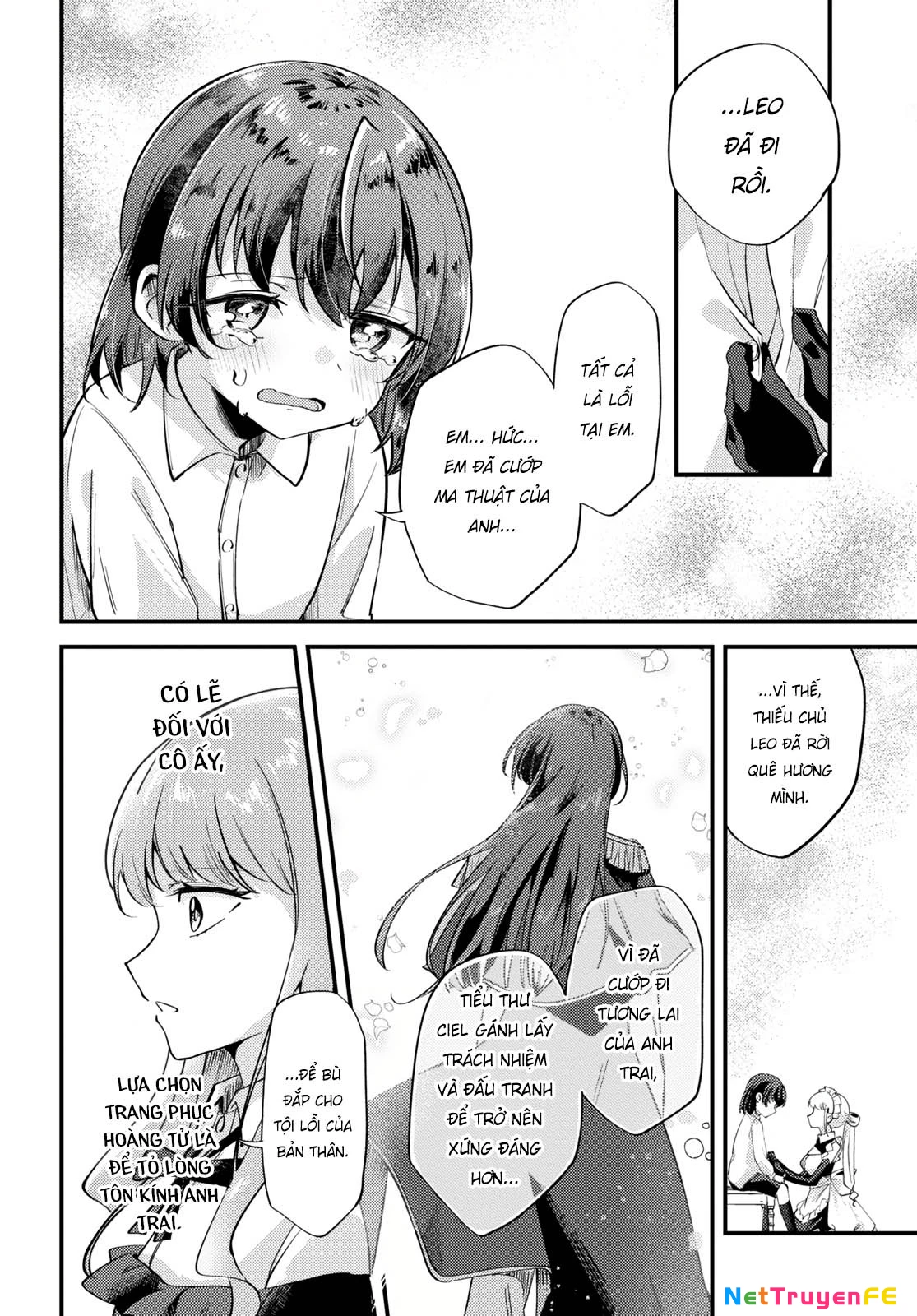 Cuộc đính hôn giữa Nàng phù thủy bị ghét bỏ và Cô công chúa giả nam Chapter 2 - Trang 2