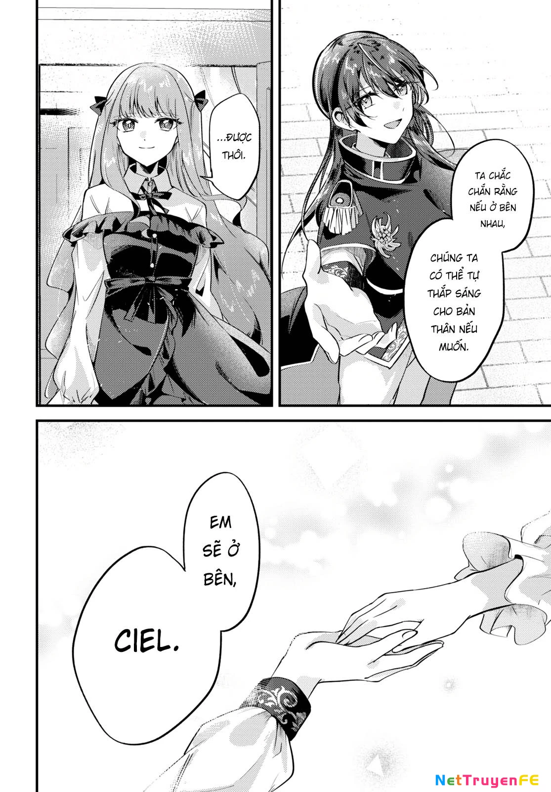 Cuộc đính hôn giữa Nàng phù thủy bị ghét bỏ và Cô công chúa giả nam Chapter 2 - Trang 2