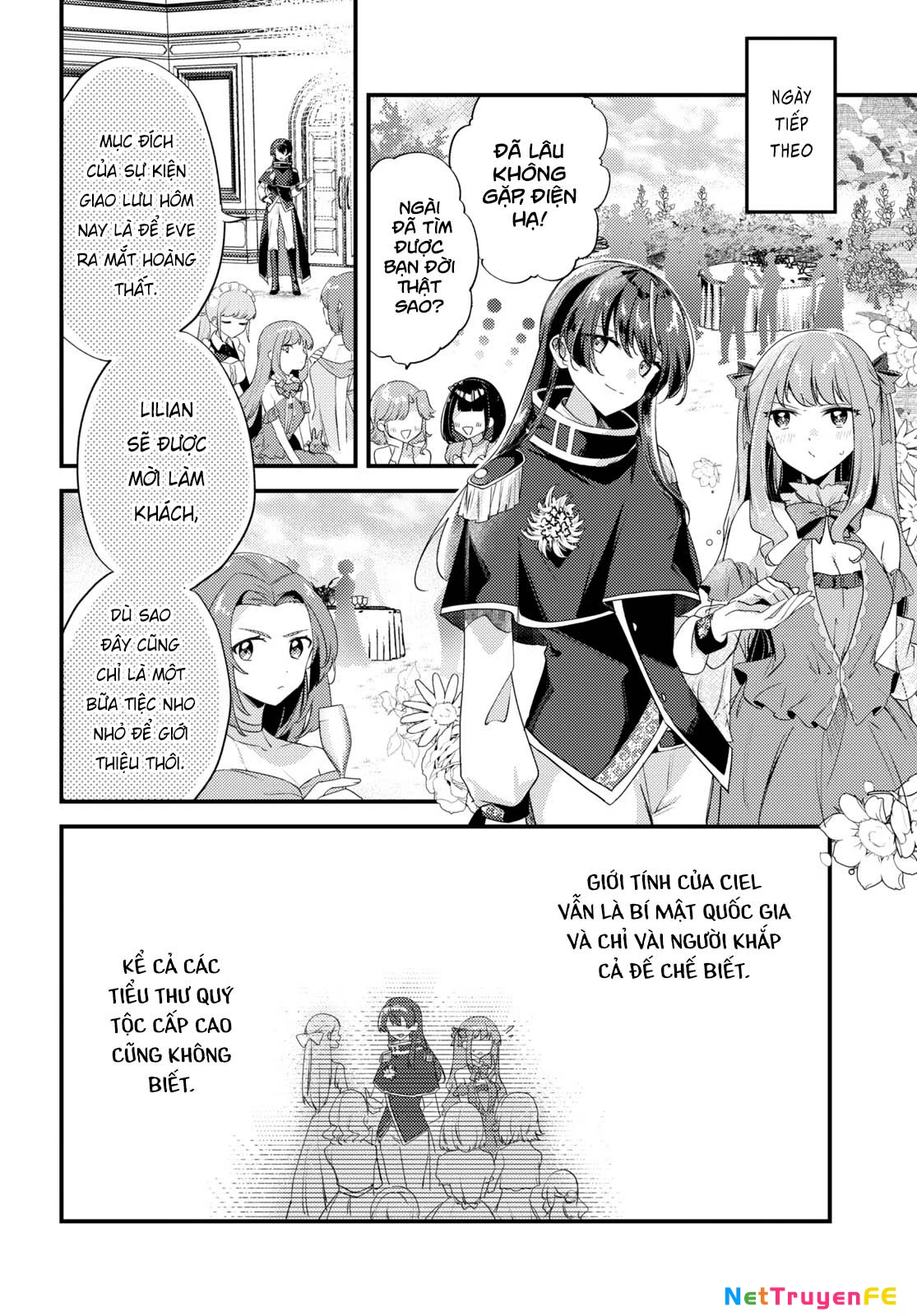 Cuộc đính hôn giữa Nàng phù thủy bị ghét bỏ và Cô công chúa giả nam Chapter 3 - Trang 2