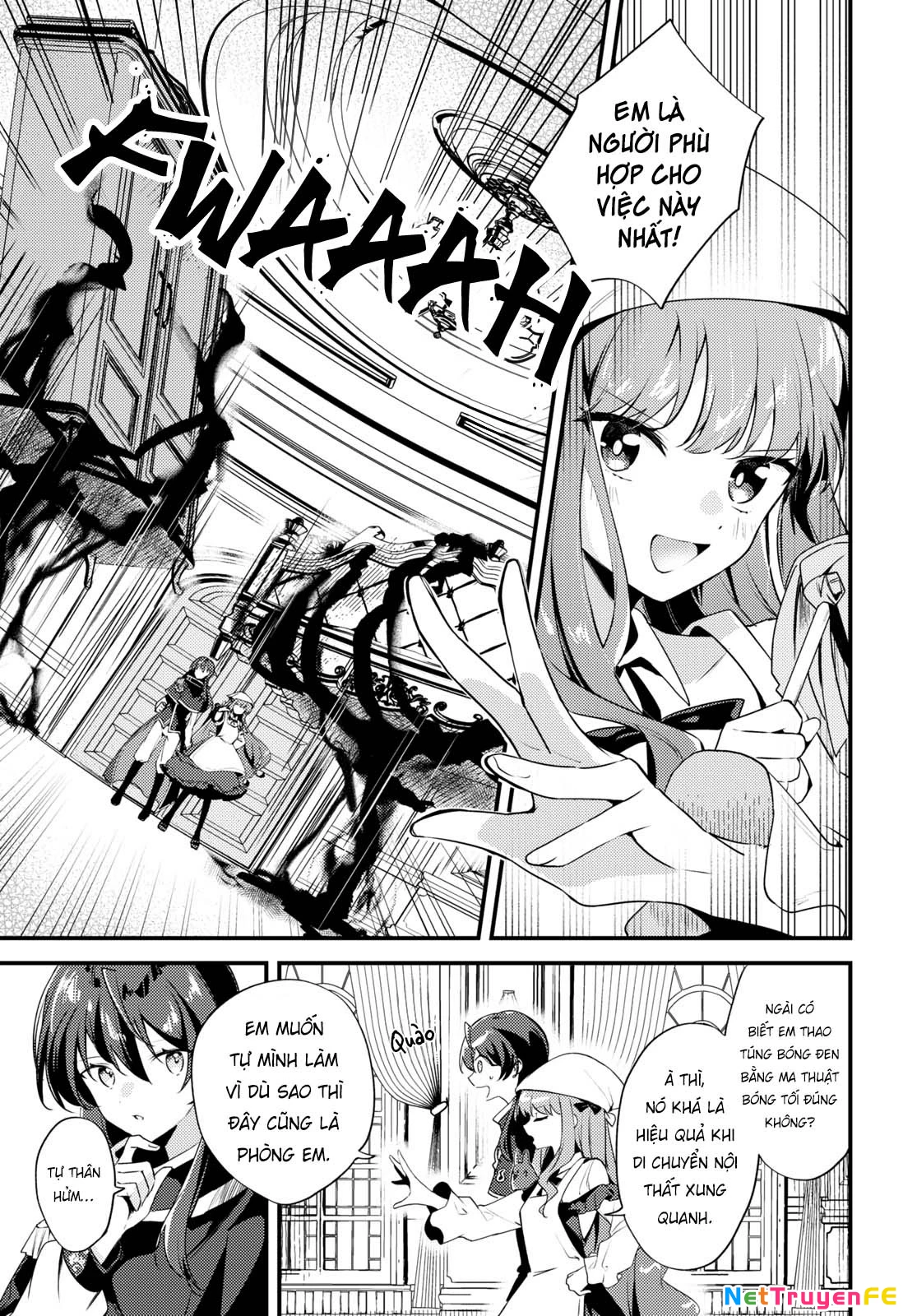 Cuộc đính hôn giữa Nàng phù thủy bị ghét bỏ và Cô công chúa giả nam Chapter 4 - Trang 2