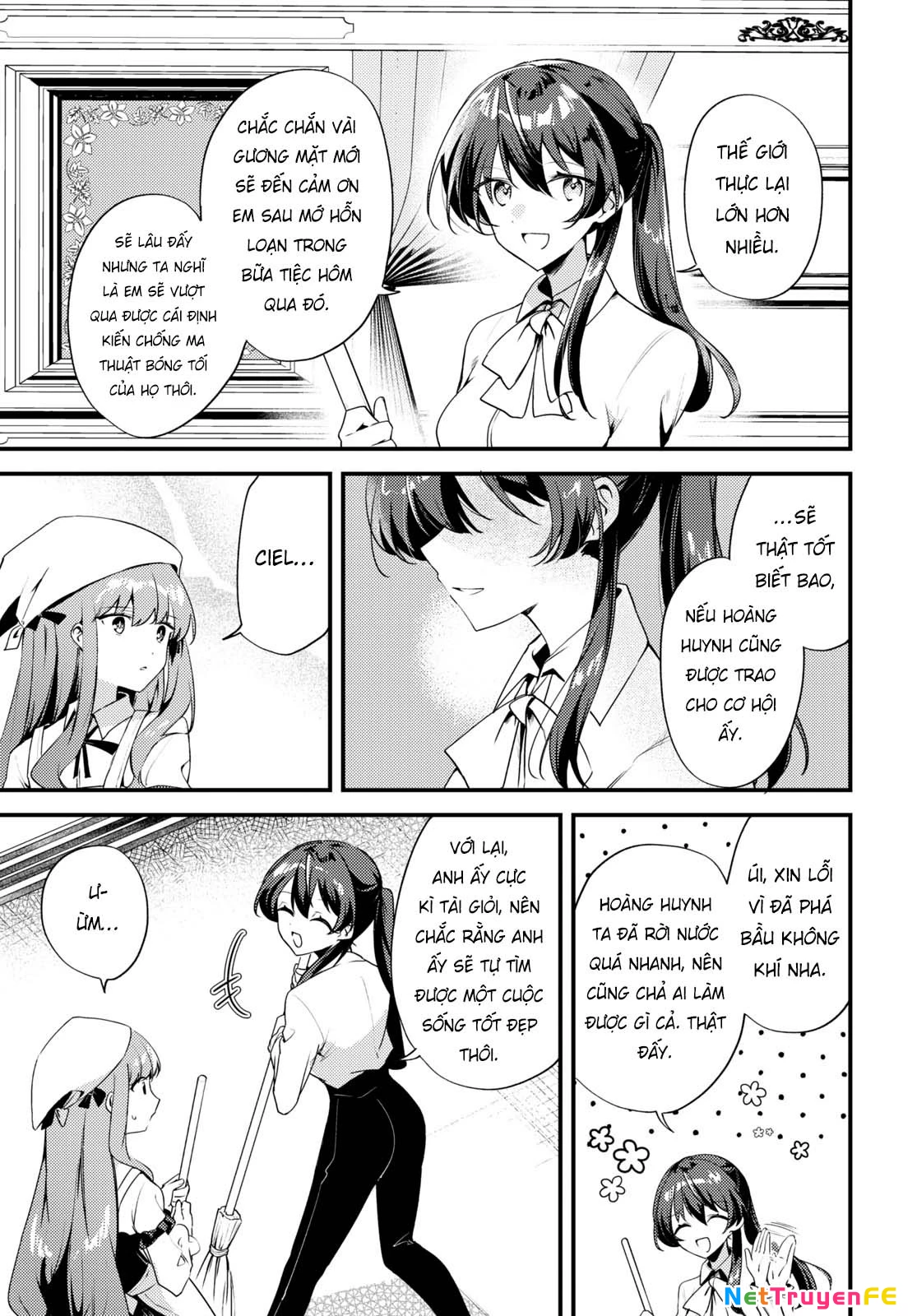 Cuộc đính hôn giữa Nàng phù thủy bị ghét bỏ và Cô công chúa giả nam Chapter 4 - Trang 2