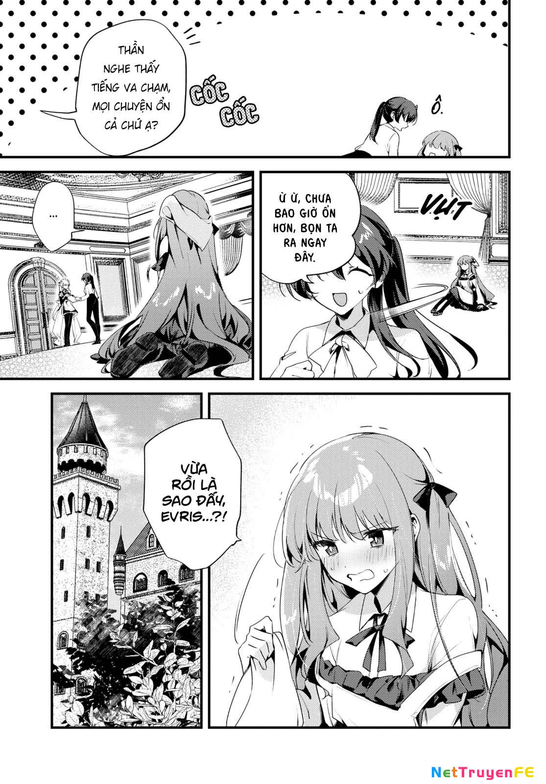 Cuộc đính hôn giữa Nàng phù thủy bị ghét bỏ và Cô công chúa giả nam Chapter 4 - Trang 2