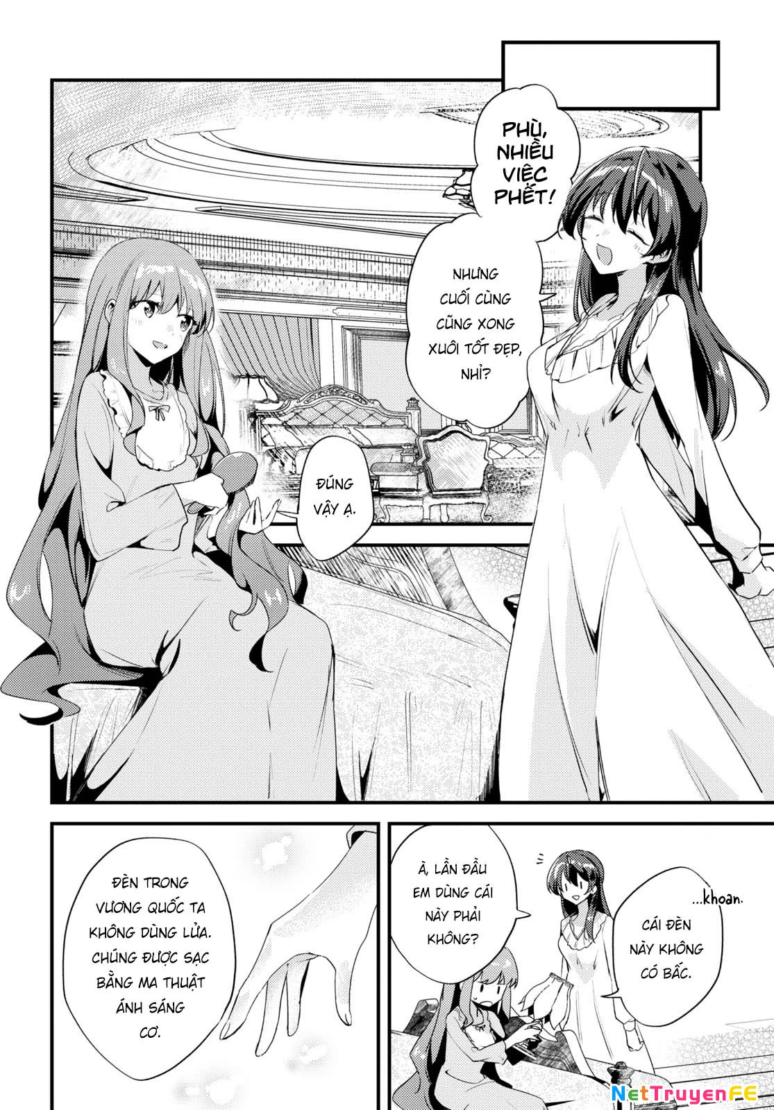 Cuộc đính hôn giữa Nàng phù thủy bị ghét bỏ và Cô công chúa giả nam Chapter 4 - Trang 2