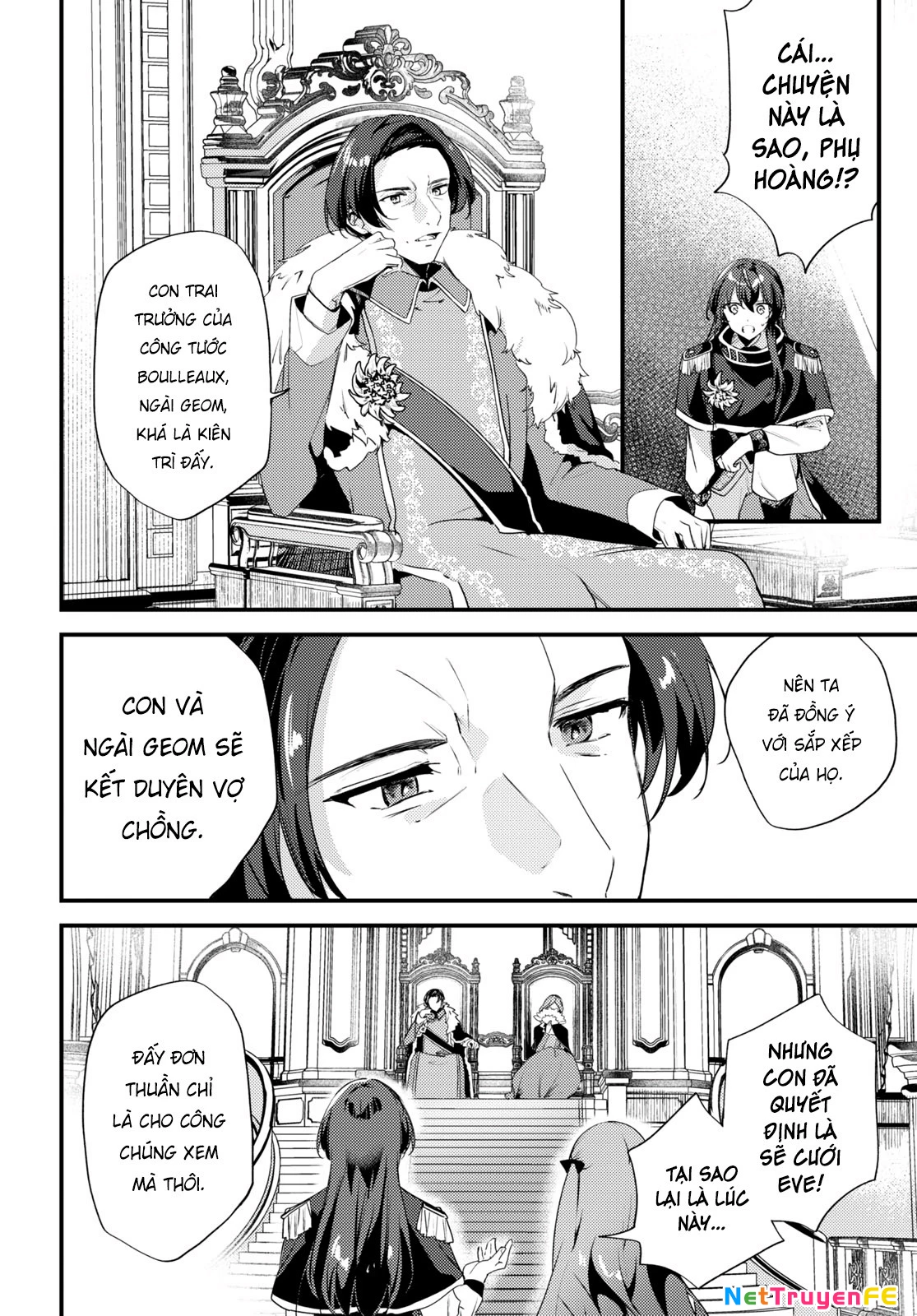 Cuộc đính hôn giữa Nàng phù thủy bị ghét bỏ và Cô công chúa giả nam Chapter 5 - Trang 2