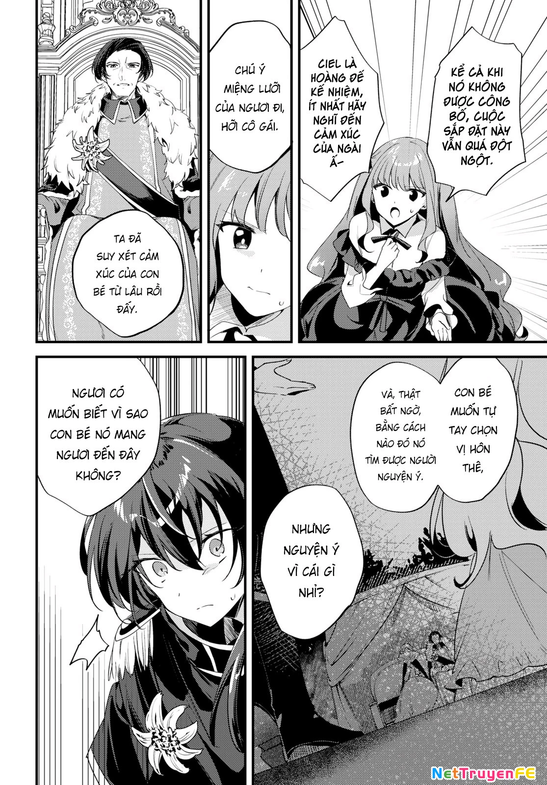 Cuộc đính hôn giữa Nàng phù thủy bị ghét bỏ và Cô công chúa giả nam Chapter 5 - Trang 2