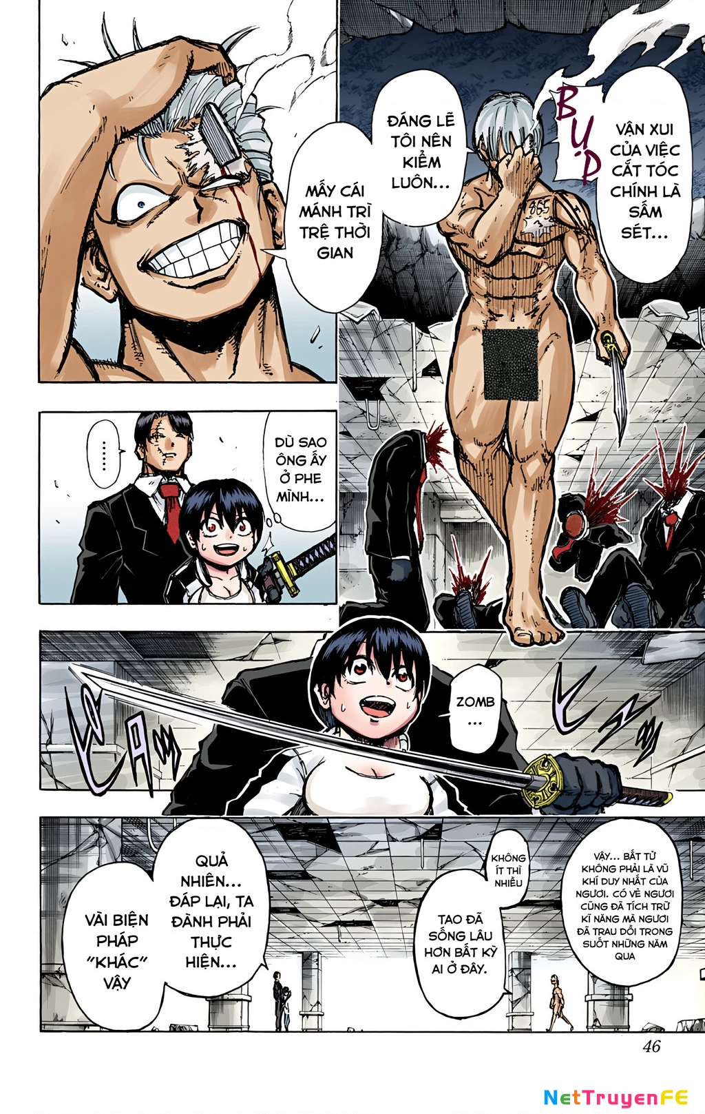 Bất Tử Và Bất Hạnh Bản Màu (Full Hd) Chapter 1 - Trang 2