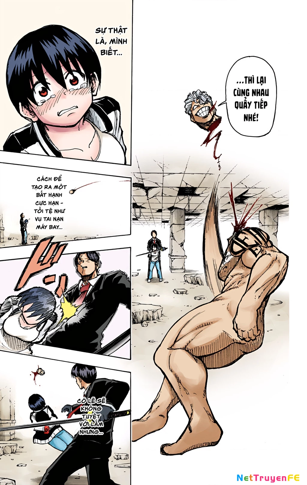 Bất Tử Và Bất Hạnh Bản Màu (Full Hd) Chapter 1 - Trang 2