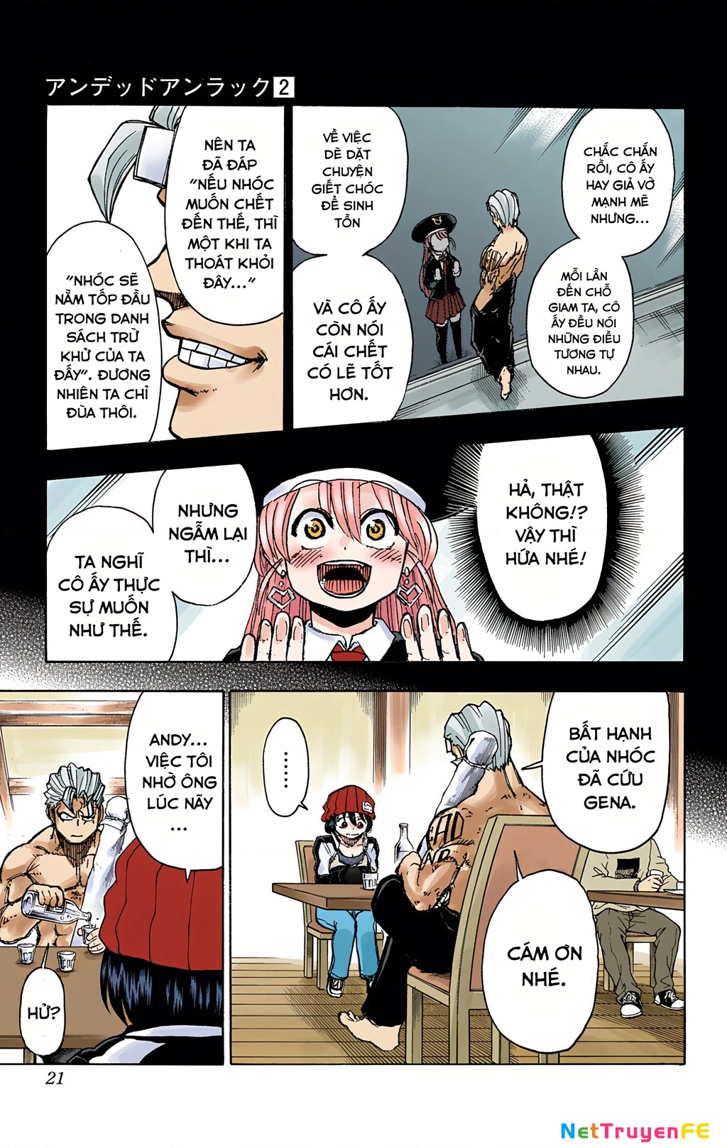 Bất Tử Và Bất Hạnh Bản Màu (Full Hd) Chapter 8 - Trang 2