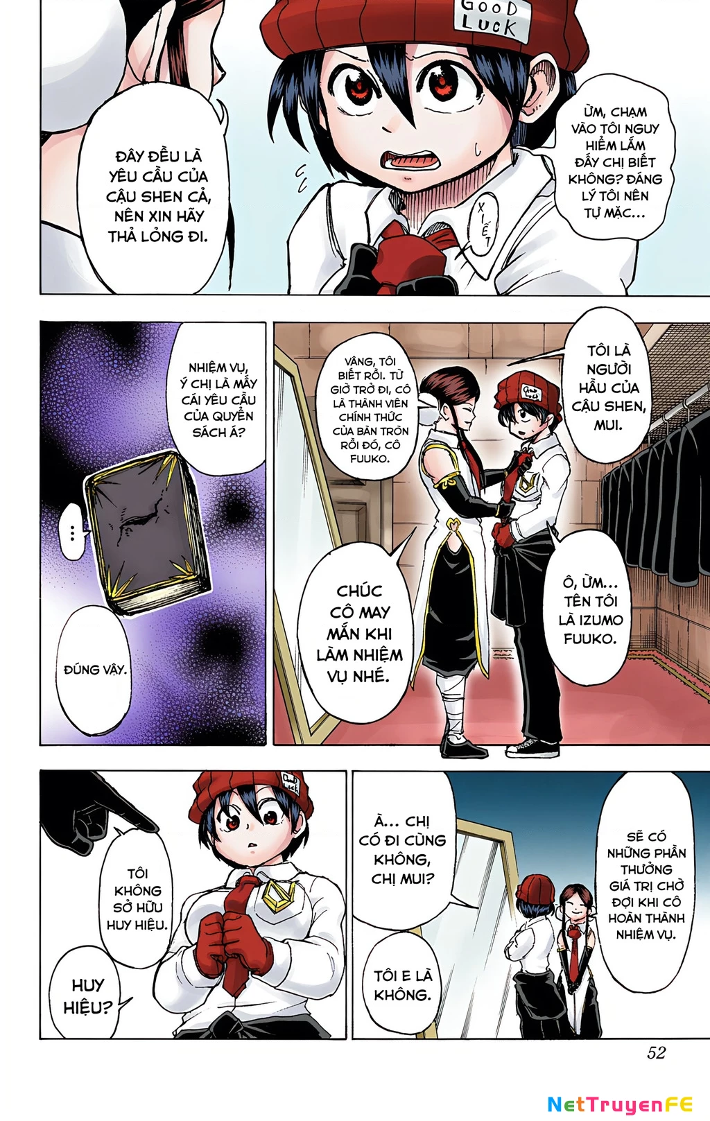 Bất Tử Và Bất Hạnh Bản Màu (Full Hd) Chapter 10 - Trang 2