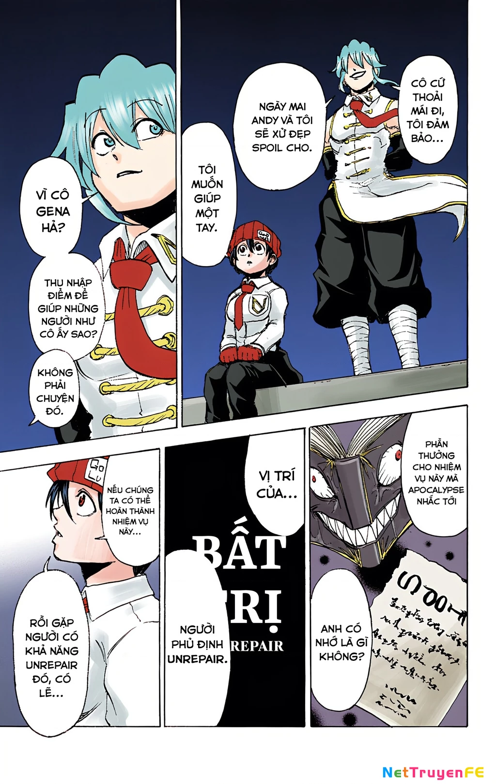 Bất Tử Và Bất Hạnh Bản Màu (Full Hd) Chapter 11 - Trang 2