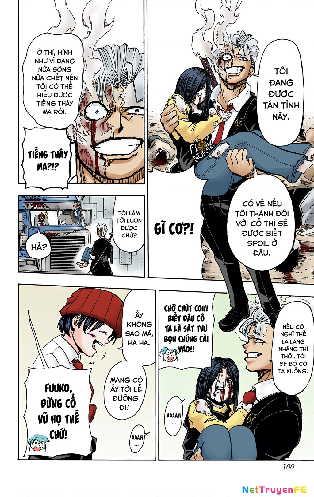 Bất Tử Và Bất Hạnh Bản Màu (Full Hd) Chapter 12 - Trang 2