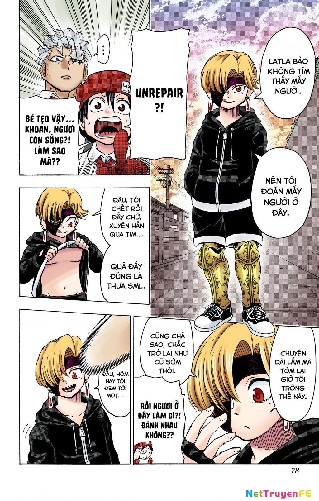 Bất Tử Và Bất Hạnh Bản Màu (Full Hd) Chapter 29 - Trang 2