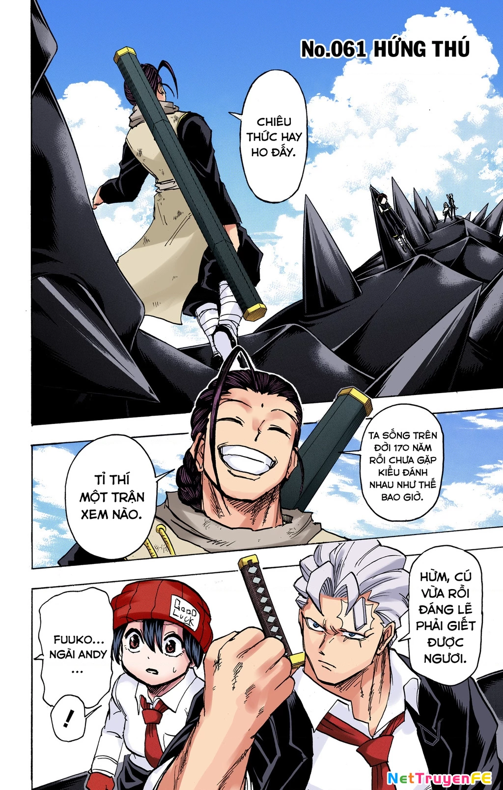 Bất Tử Và Bất Hạnh Bản Màu (Full Hd) Chapter 61 - Trang 2