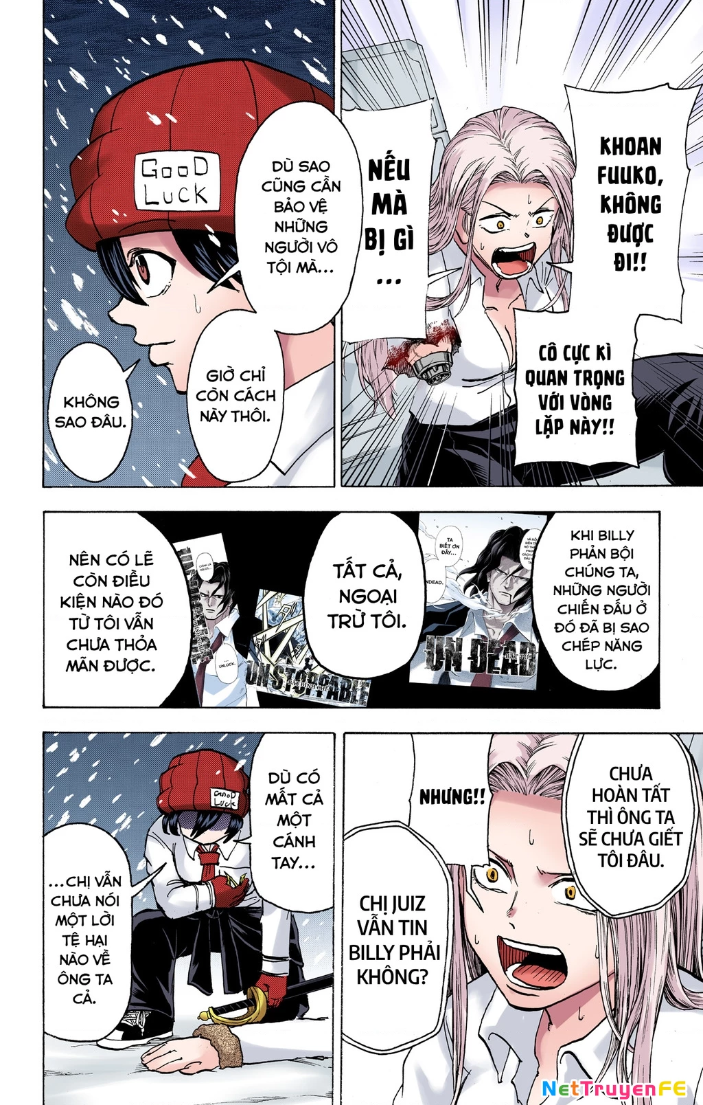 Bất Tử Và Bất Hạnh Bản Màu (Full Hd) Chapter 68 - Trang 2