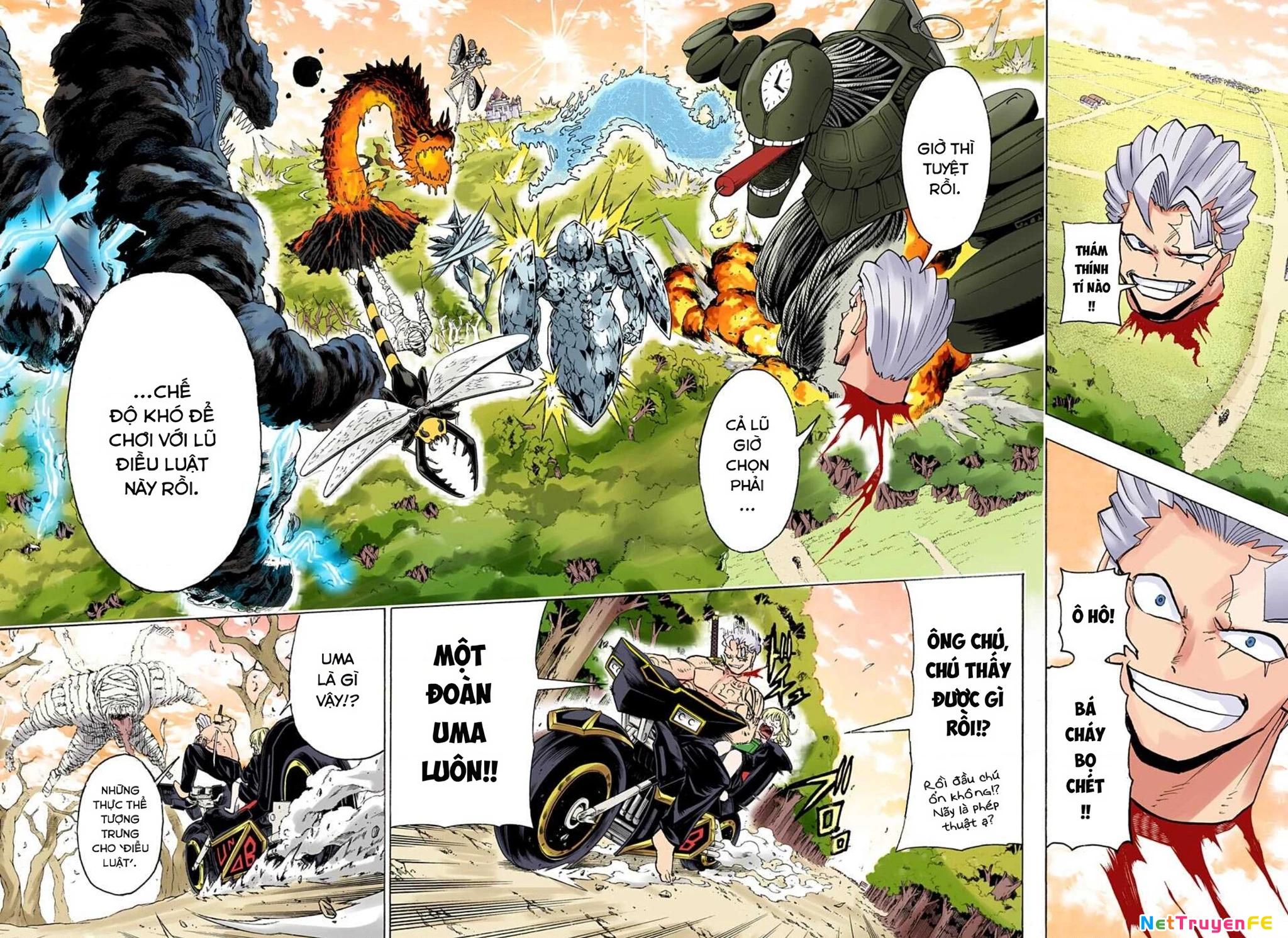 Bất Tử Và Bất Hạnh Bản Màu (Full Hd) Chapter 100 - Trang 2