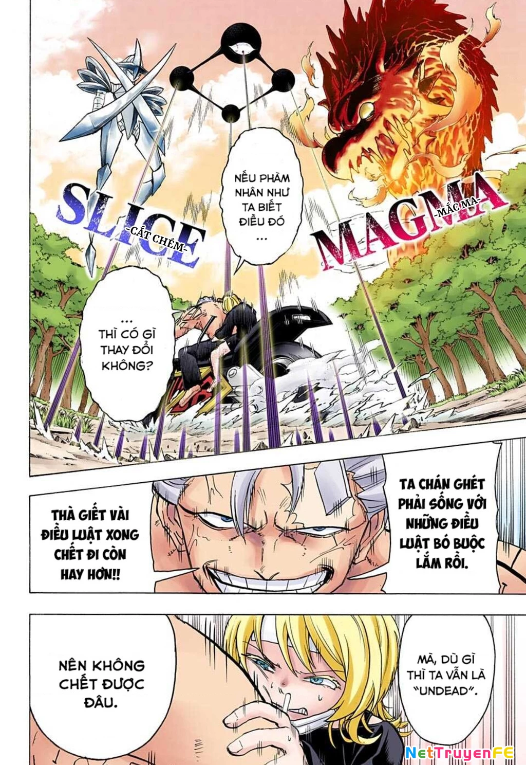 Bất Tử Và Bất Hạnh Bản Màu (Full Hd) Chapter 101 - Trang 2