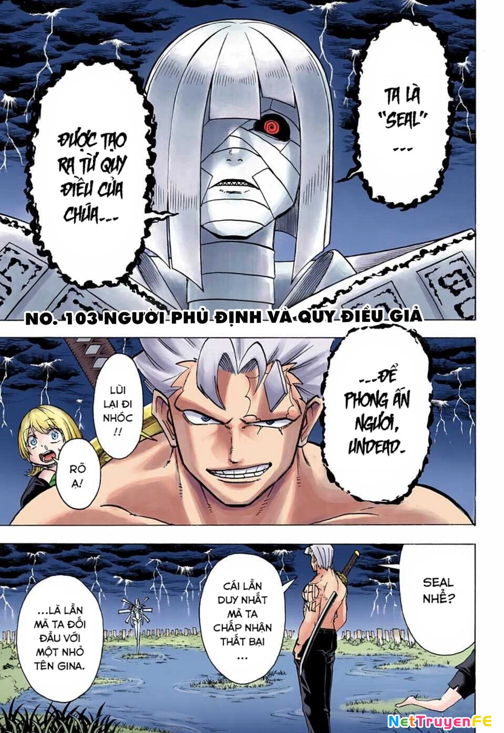 Bất Tử Và Bất Hạnh Bản Màu (Full Hd) Chapter 103 - Trang 2