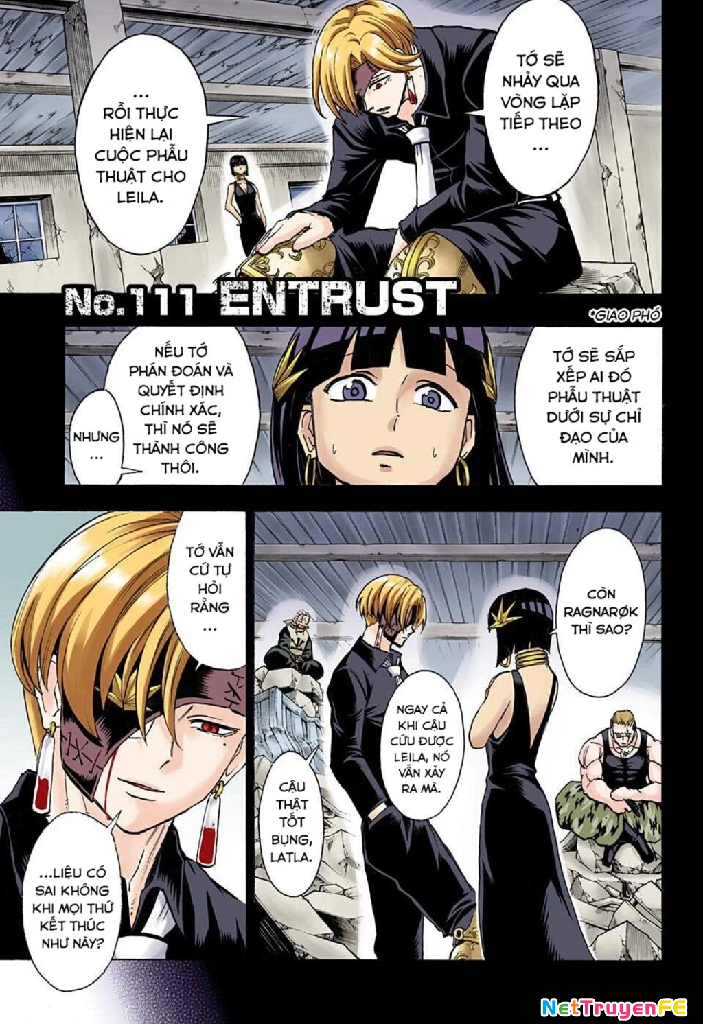 Bất Tử Và Bất Hạnh Bản Màu (Full Hd) Chapter 111 - Trang 2